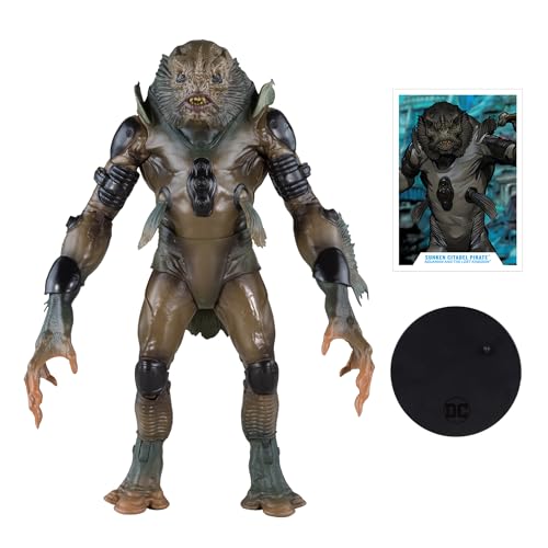 McFarlane Toys - DC Multiverse Aquaman Mega Figure, Sunken Citadel Pirate Edition