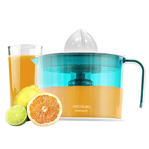 Cecotec - EssentialVita Electric Juicer with Adjustable Pulp Regulator & 2 Cones
