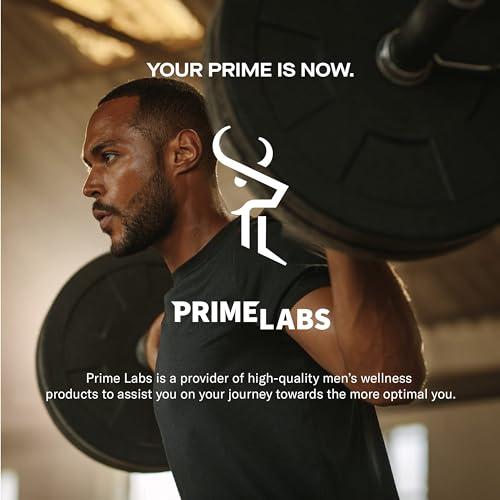 Prime Labs - Men's Testosterone Booster - Stamina, Endurance, & Strength Booster - 60 Caplets - Medaid International