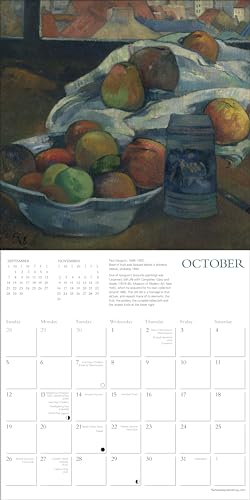 The National Gallery Mini Wall Calendar 2025 (Art Calendar) - Medaid International