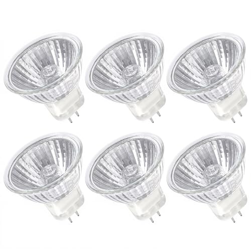 Nhqz - Energy Saving MR11 GU4 Halogen Bulbs, 12V 20W, Dimmable, Pack of 6