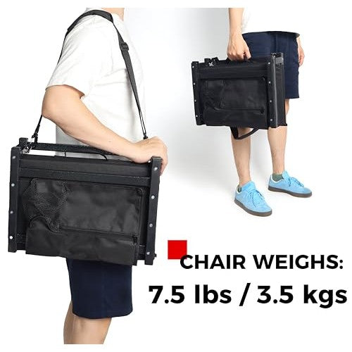 SPORT BEATS Stadium Seats with Back Support Bleacher Chairs with Back and Cushion Thick Padded Bleacher Seats Includes Shoulder Strap|B09GS5LVTJ