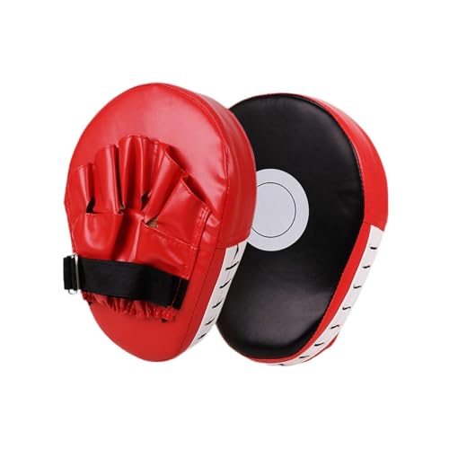 Deevoka - Curved Punch Mitts for Sparring, Durable PU Material, Ideal for Fitness