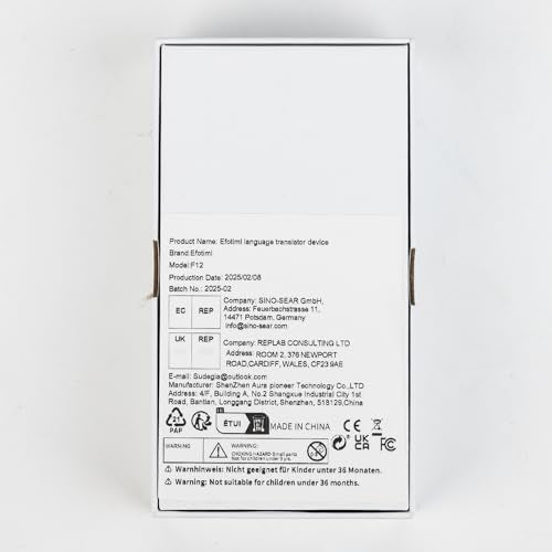 Language Translation Device, Intelligent AI Translator with 142 Languages, Offline Translation and Instant Two-Way Translation, Learn Travel Business Gifts (Gun-Grey) - Medaid International