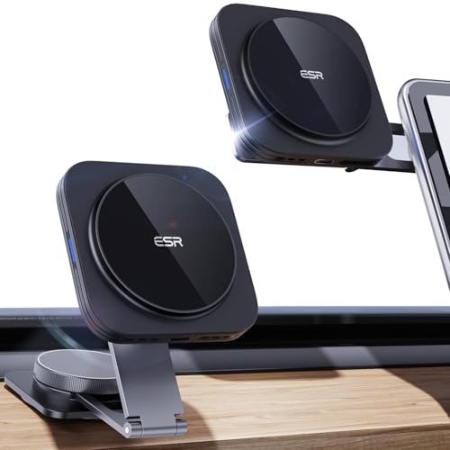Esr - Foldable Magnetic Wireless Car Charger for Tesla, Strong MagSafe Hold