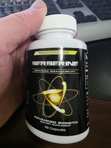 Advanced Bionetix 2 Pack 1500mg Advanced Bioavailability Micronized Berberine Supplement All Natural w/BerbeTal™ Support. 180 Total Capsules - Medaid International