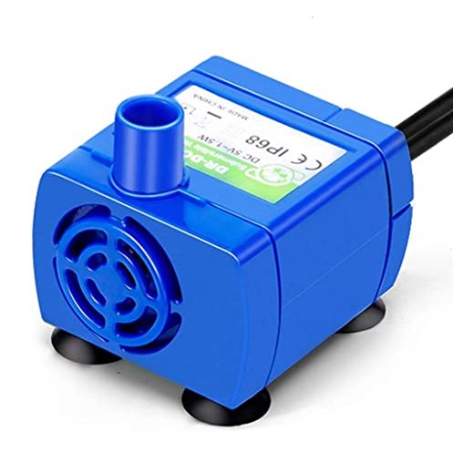 Yayou - Upgraded Cat Water Fountain Pump, Quiet, Compatible with Round & Cubic Designs