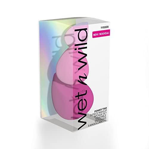 wet n wild Power Trio 3-Piece Beauty Blender Makeup Sponge Set - Medaid International