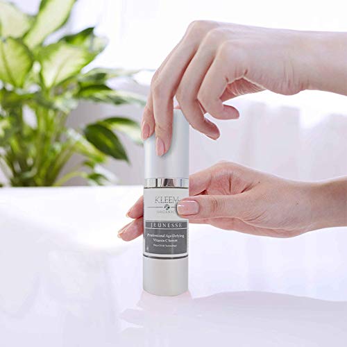 Kleem Pure Vitamin C Serum for Face for Women with Hyaluronic Acid & Vitamin E | Anti Aging Serum to Boost Collagen, Reduce Wrinkles, Acne, Dark Spots & Sun Damage | Made in USA | 1.7 Oz - Medaid International
