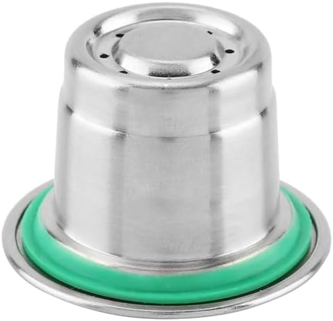 Stainless Steel Coffee Capsule Reusable, Refillable Nespresso Compatible, Premium Capsule with Compact Design for Coffee Machine|B0H2GJHRX4