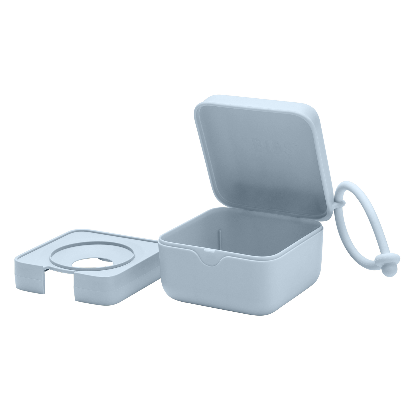 BIBS PACIFIER BOX BABY BLUE