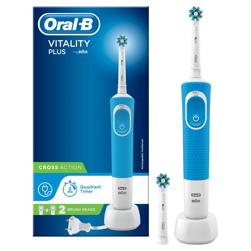Oral B - Power Vitality Plus Cross Action Toothbrush - Medaid International
