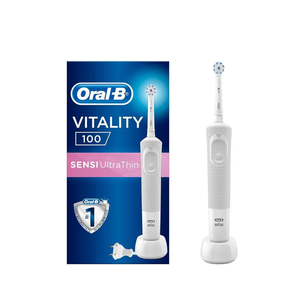 Vitality 100 Sensi Ultra-Thin Electric Toothbrush - Medaid International