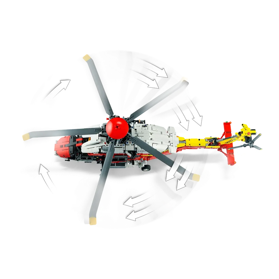 Lego Airbus H175 Rescue Helicopter  (42145)