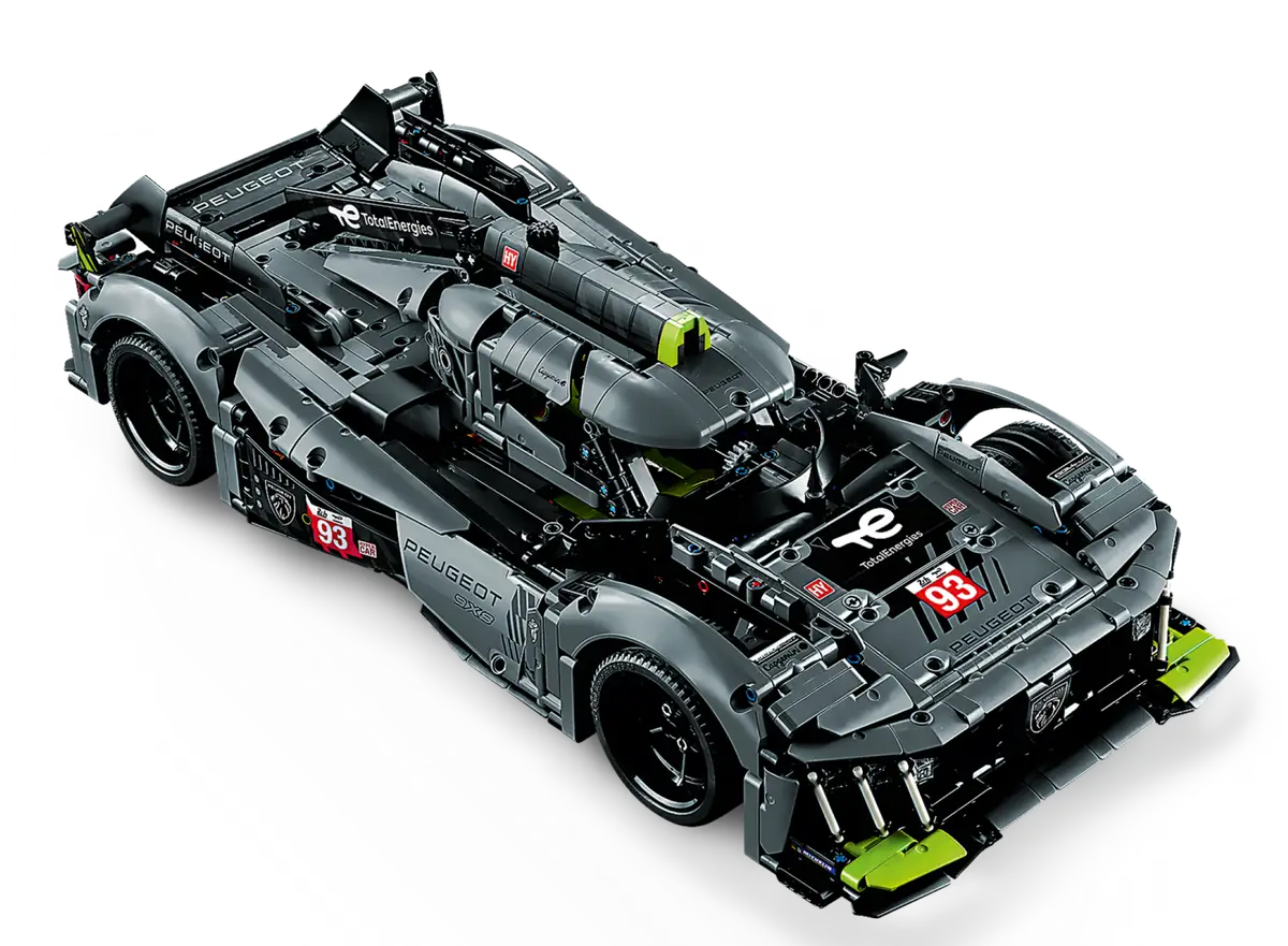 lego PEUGEOT 9X8 24H Le Mans Hybrid Hypercar (42156)