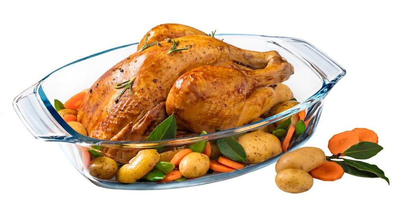 Pyrex Irrestistible oval roaster set of 3