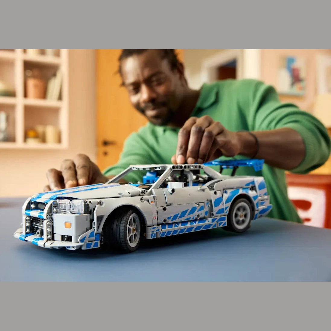 Lego 2 Fast 2 Furious Nissan Skyline GT-R (R34) Car (42210)