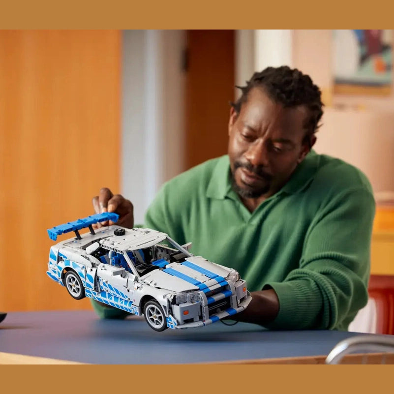 Lego 2 Fast 2 Furious Nissan Skyline GT-R (R34) Car (42210)
