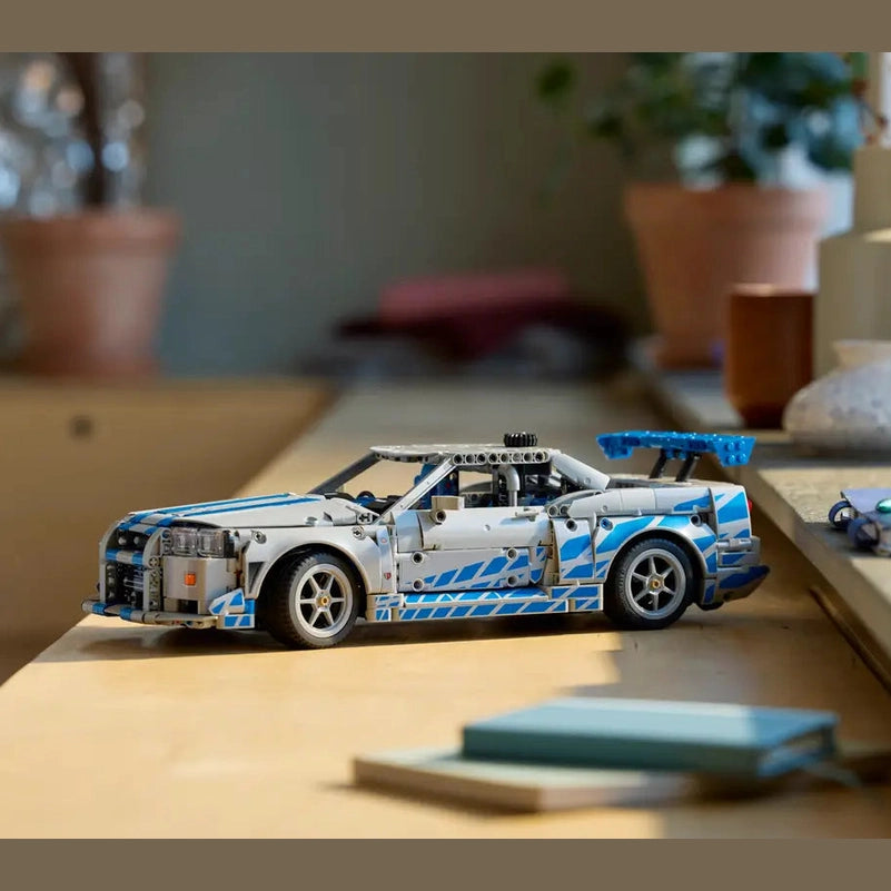 Lego 2 Fast 2 Furious Nissan Skyline GT-R (R34) Car (42210)