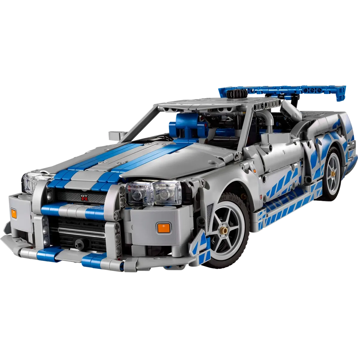 Lego 2 Fast 2 Furious Nissan Skyline GT-R (R34) Car (42210)