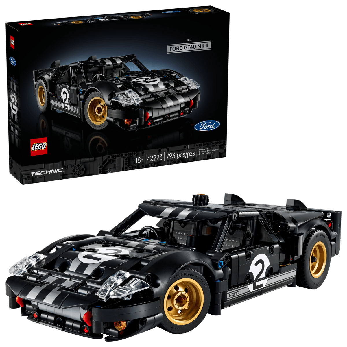 Lego 1966 Ford GT40 MKII Race Car (4223)