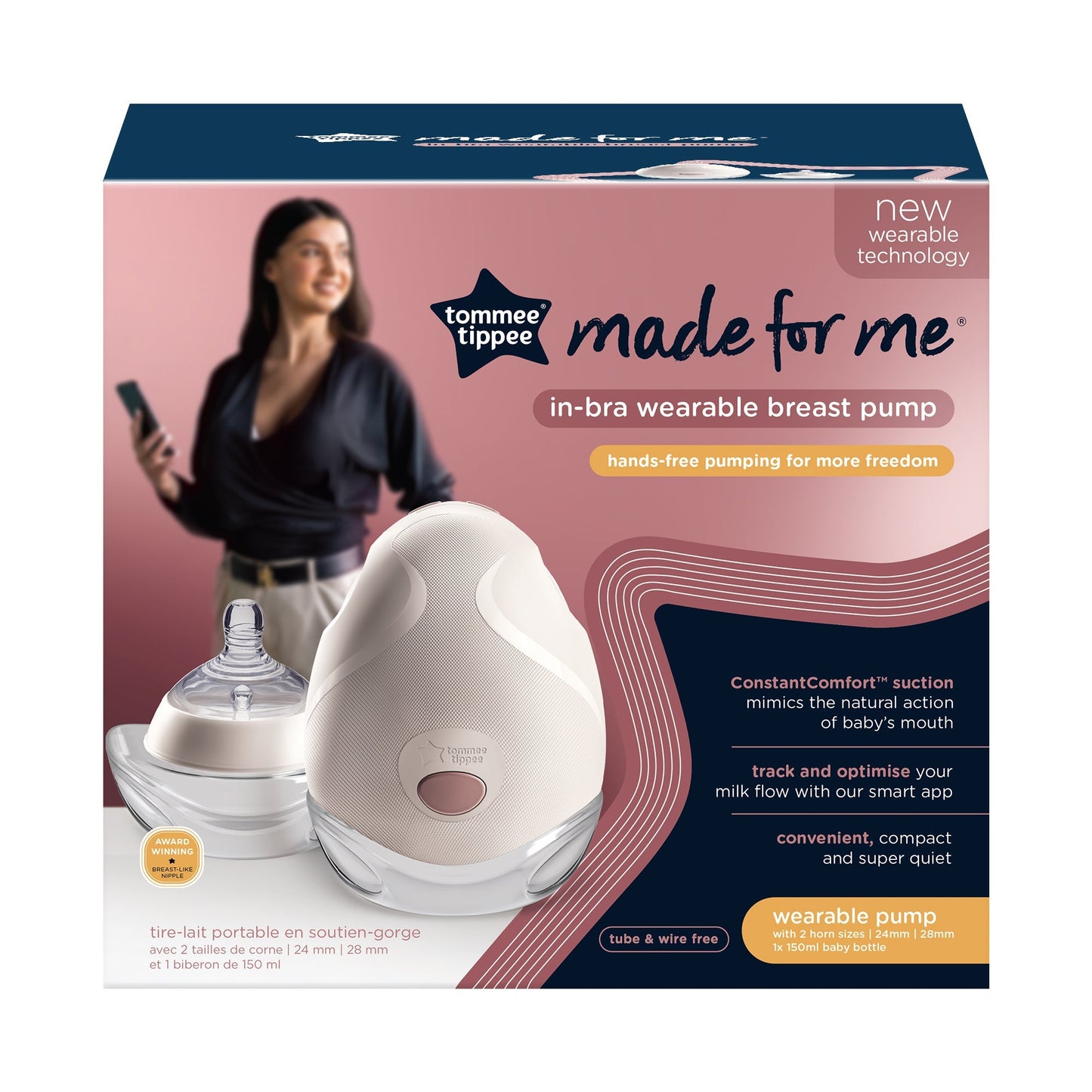 Single Wearable Breast Pump