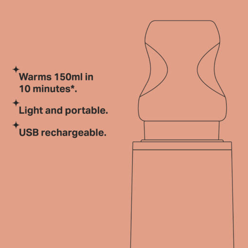 Tommee Tippee - Let's Go Portable Baby Bottle Warmer
