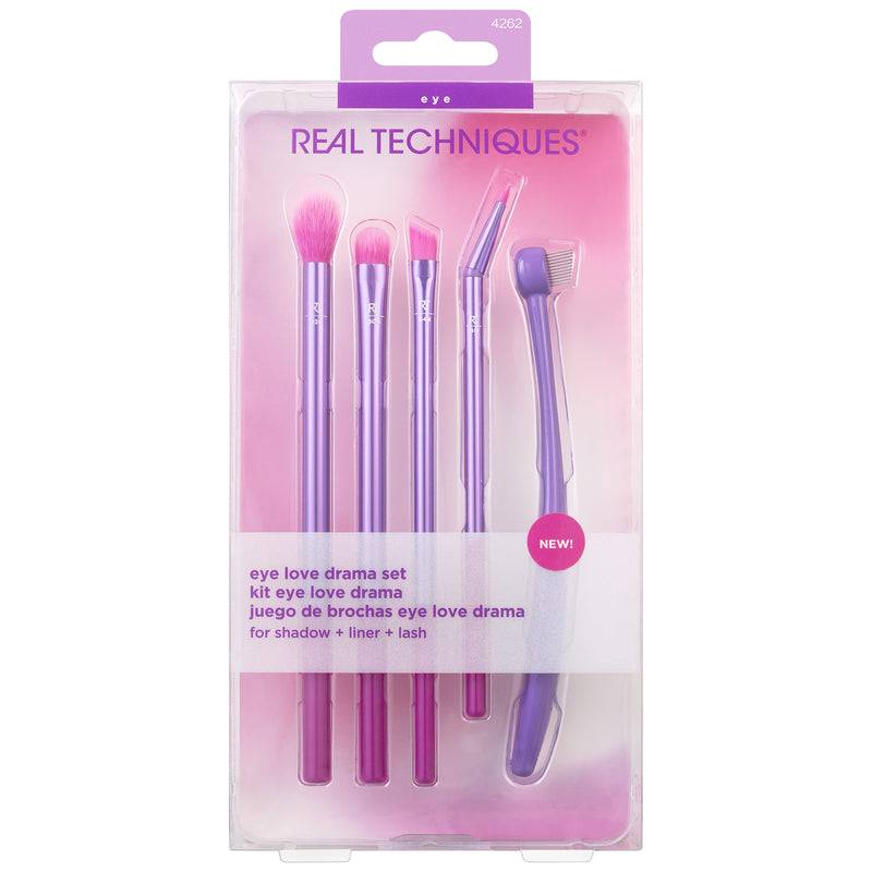 Real Techniques Eye Love Drama Brush Kit (5)