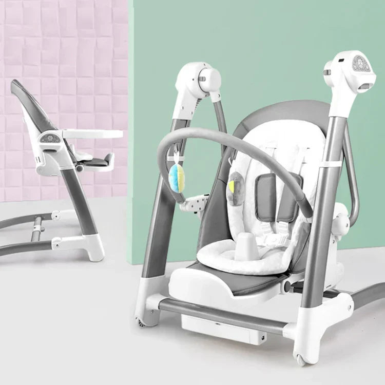 Miila - 3in1 Swing Highchair And Booster - Grey