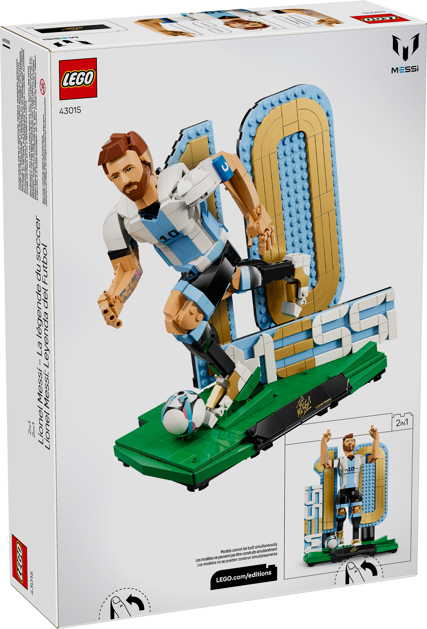 Lego Lionel Messi – Soccer Legend (43015)