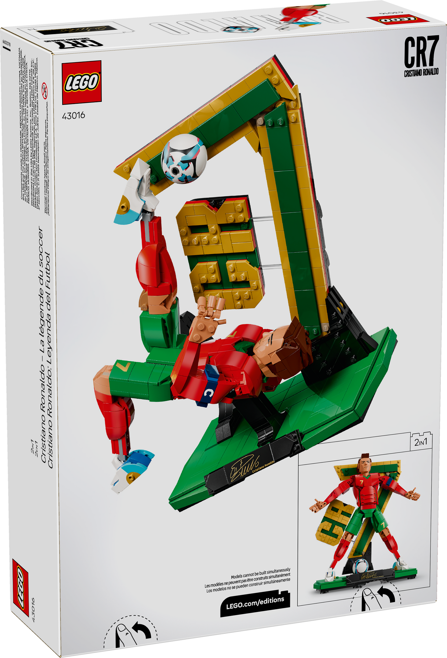 Lego Cristiano Ronaldo – Soccer Legend (43016)
