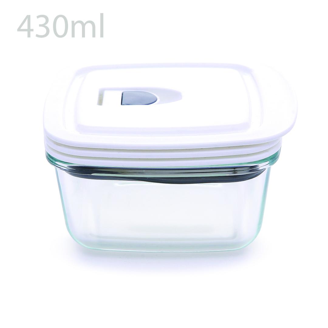 TESTA – Food Container 430ml Tempered Glass