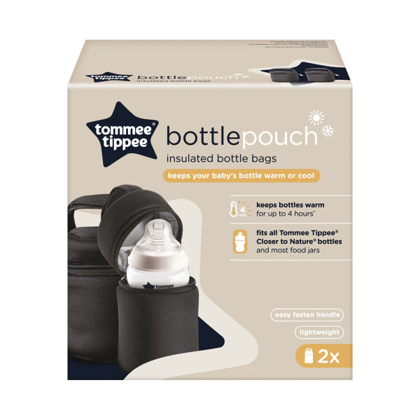 Insulated Bottle Bags, Pack of 2