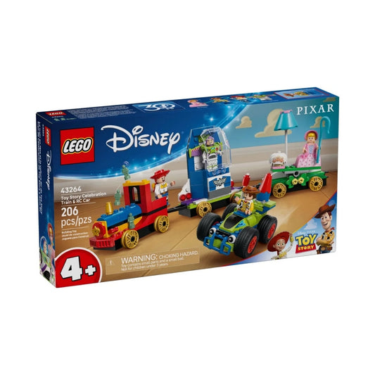 Lego Disney Pixar Toy Story Celebration Train & Rc Car - 206 Pcs
