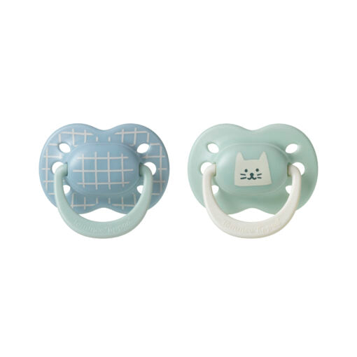Tommee Tippee - Ultra Fit Silicone Soother - (0-6m) - 2pcs - Boy Deco - NEW!!