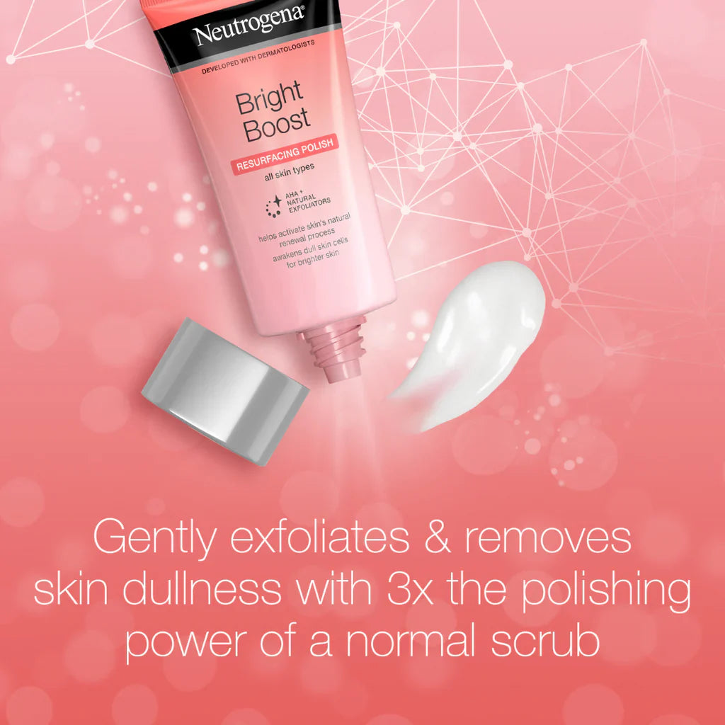 Neutrogena bright boost resurfacing polish 75ml