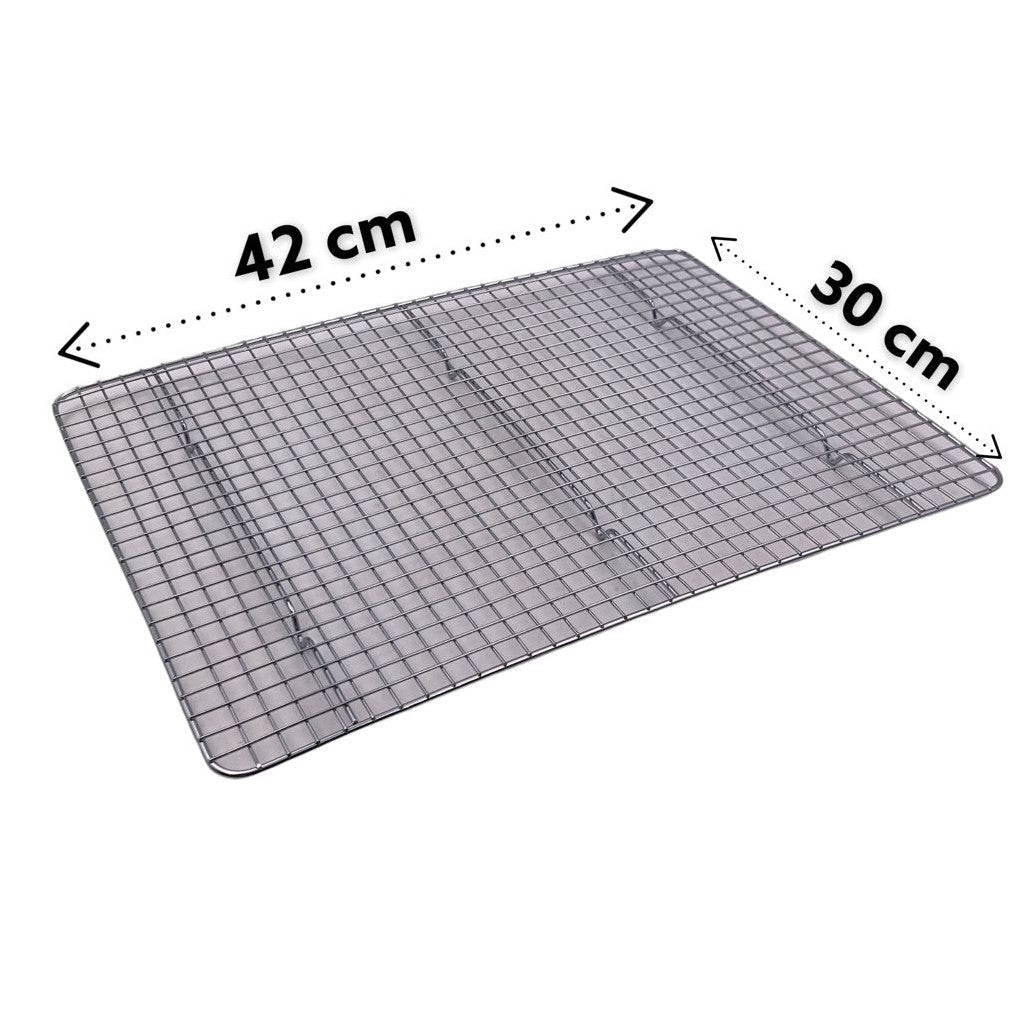 Chrome Plated Cooling Rack 42x30 cm