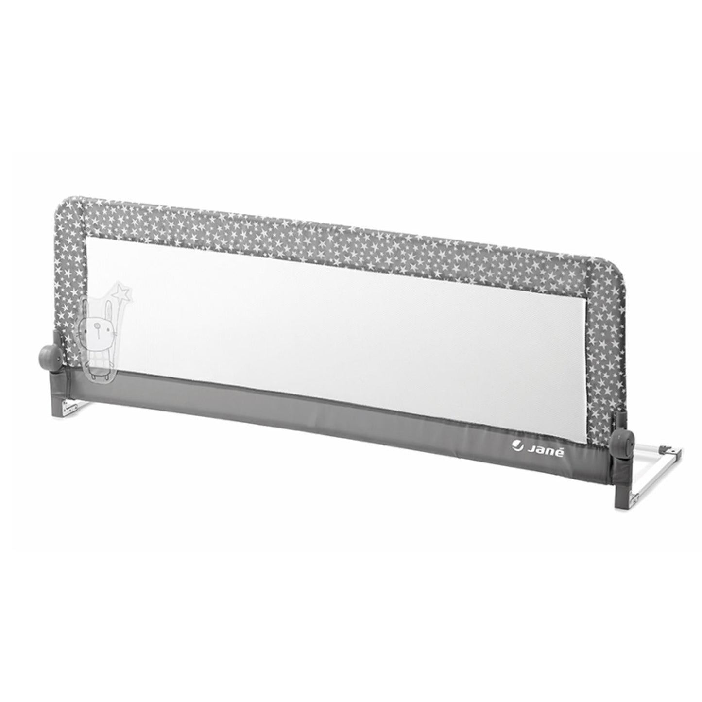 Jané Stars Dark Grey Folding Bed Rail 150 Cm Safety Guard