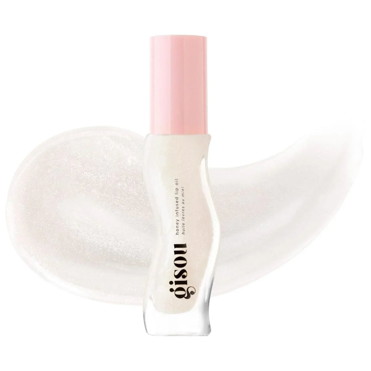 Gisou Honey Infused Lip Oil Coconut Frost 8ml