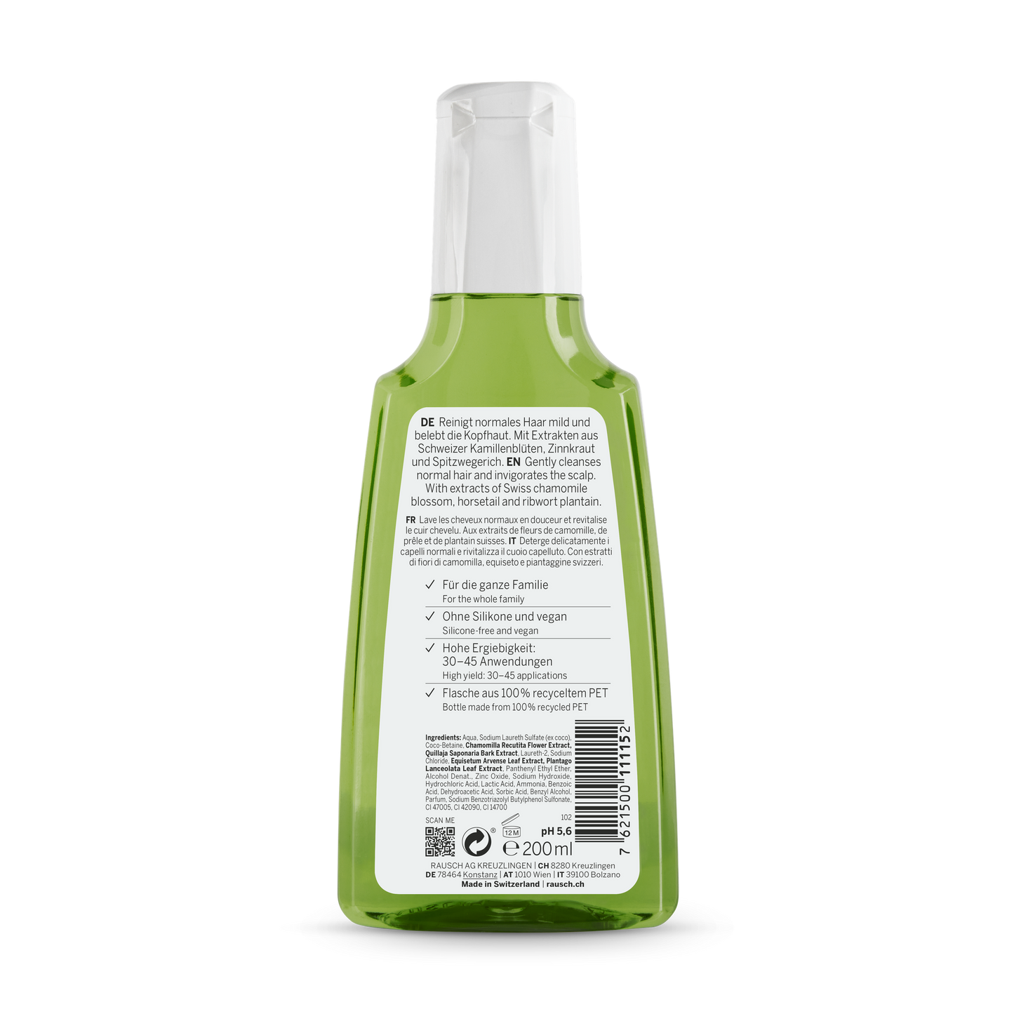 Rausch Swiss Herbal Shampoo 200ML
