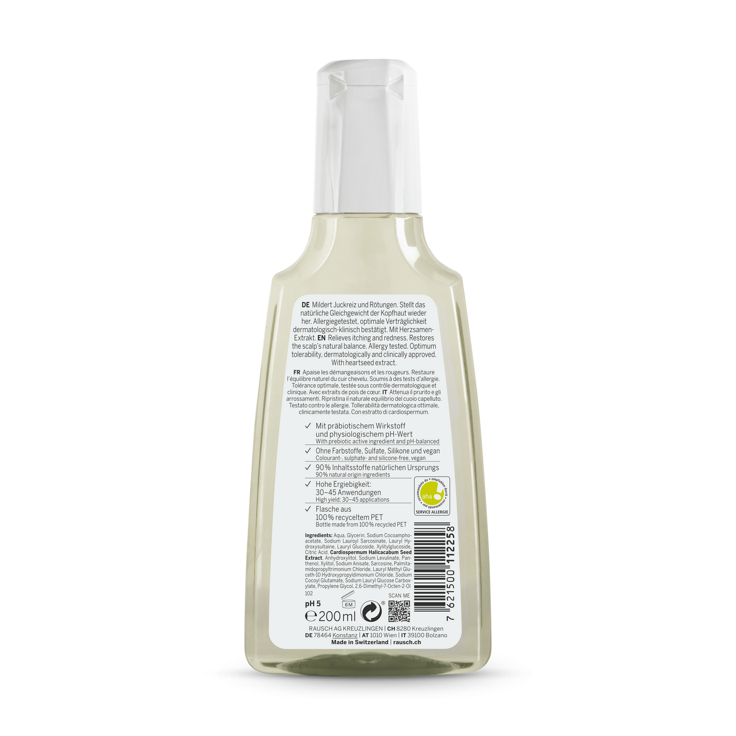 Rausch Heart Seed Sensitive Shampoo 200ML