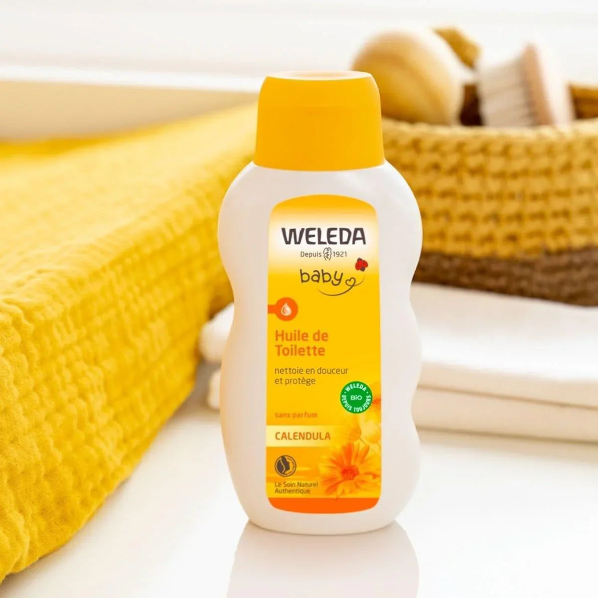 Weleda Calendula Baby Oil Fragrance Free 200ML