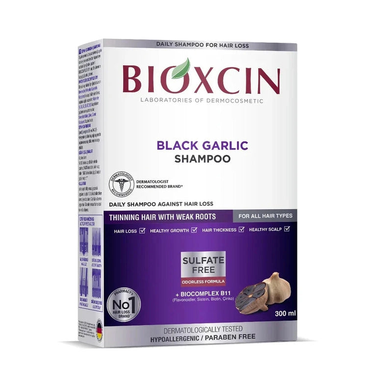 Bioxcin Black Garlic Shampoo 300ml