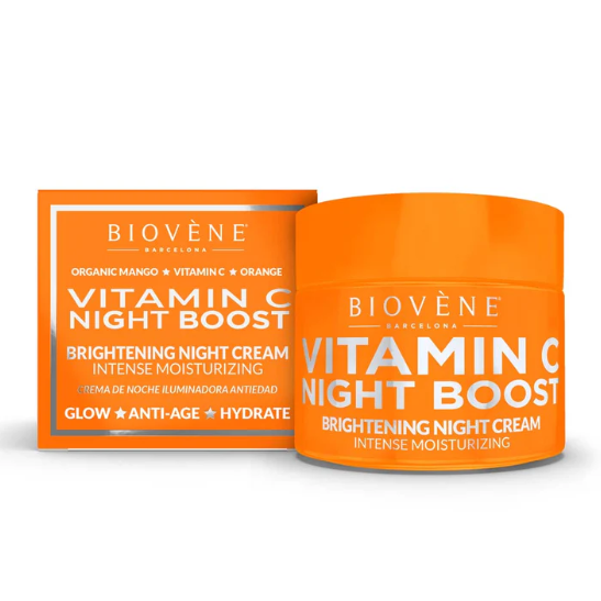 Biovene Vitamin C Night Boost Moisturizer 50Ml - Medaid International