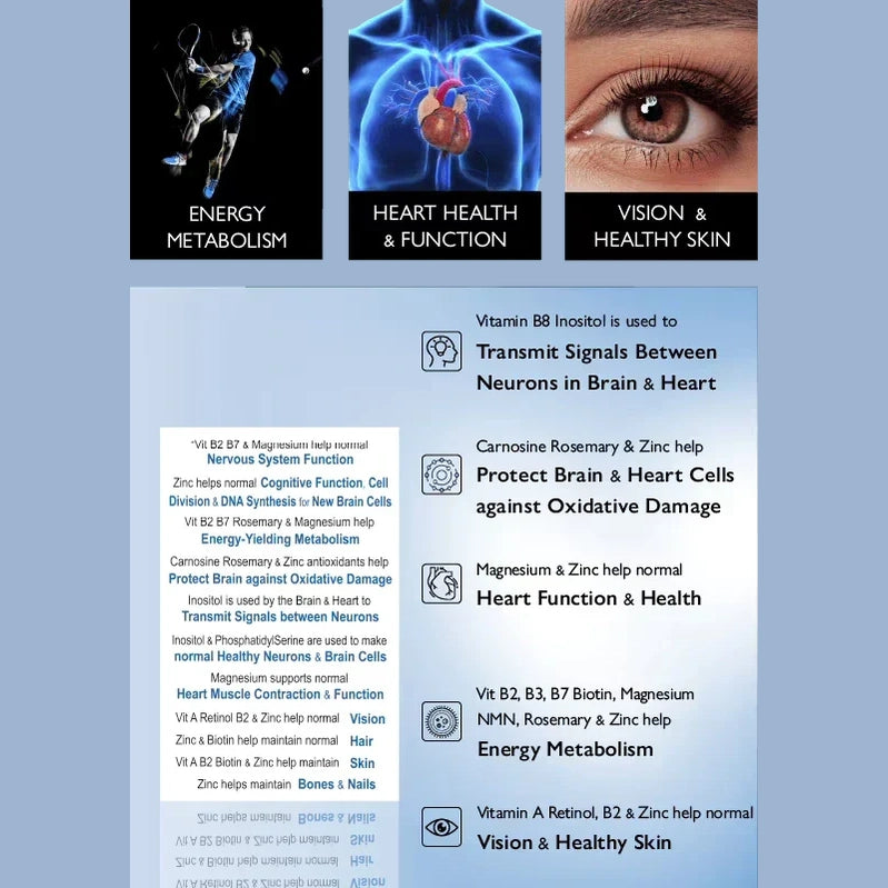 Biotech Life Iq2 Brain & Heart Health+ 30s