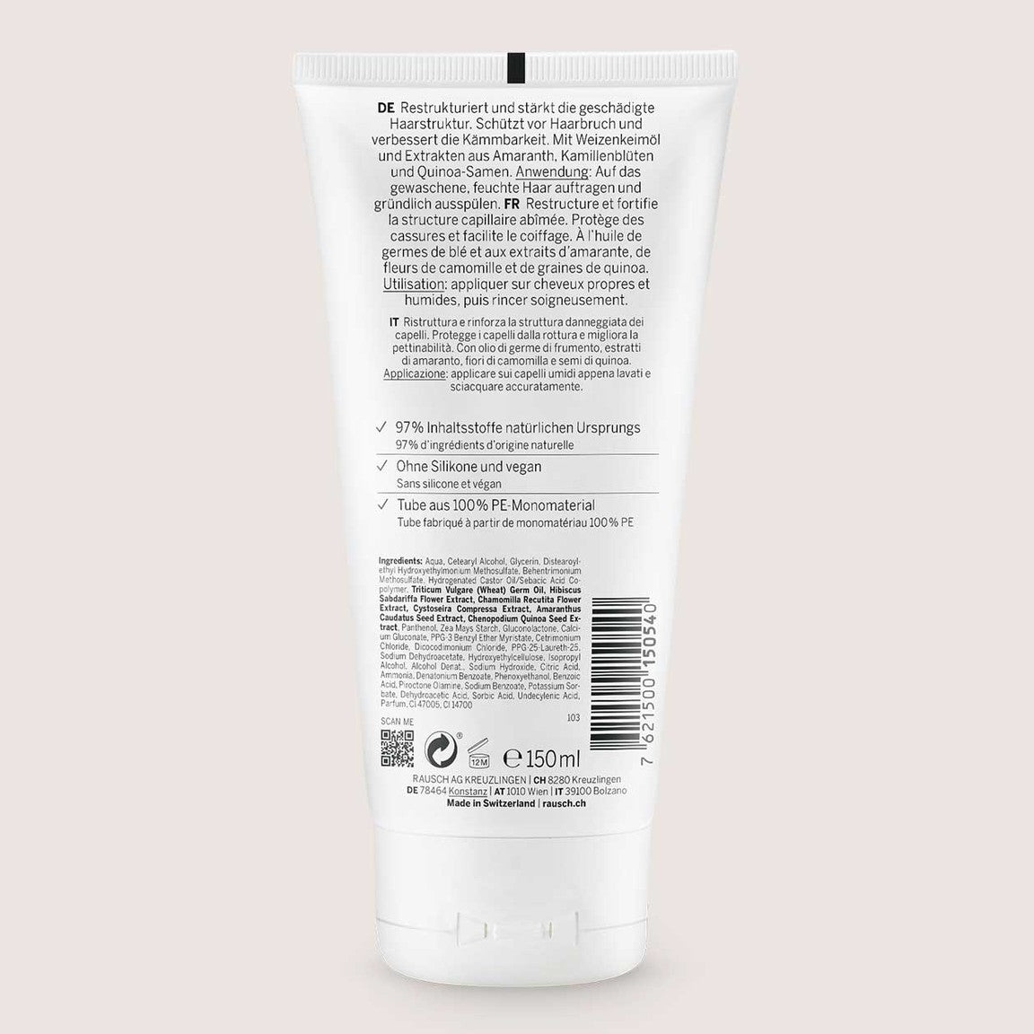Rausch Repair Conditioner With Amaranth 150ml