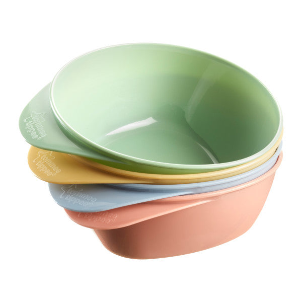 Set Of Explora Easy Scoop Feeding Bowls 4 Pcs