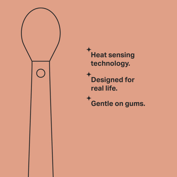 Heat Sense Weaning Spoons x4pcs - 4 months+