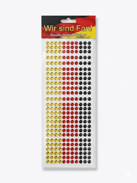 SD Germany Flag Rhinestone Stickers Set | SD In Lebanon