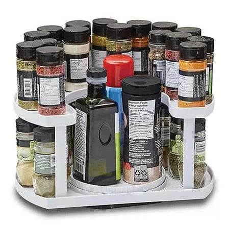 Rotary Shelf to Maximize Cabinet Space